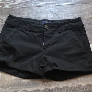 black american eagle shorts